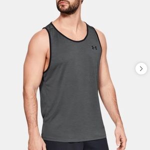 Two Men’s Under Armor tank tops